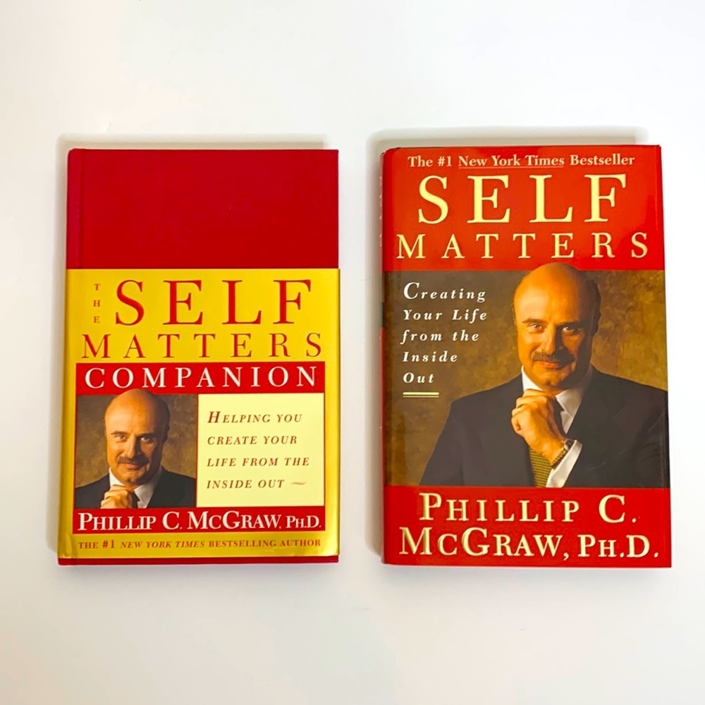 Book Bundle | Dr. Phil | Self Matters Companion & Self Matters | Self Help PAIR